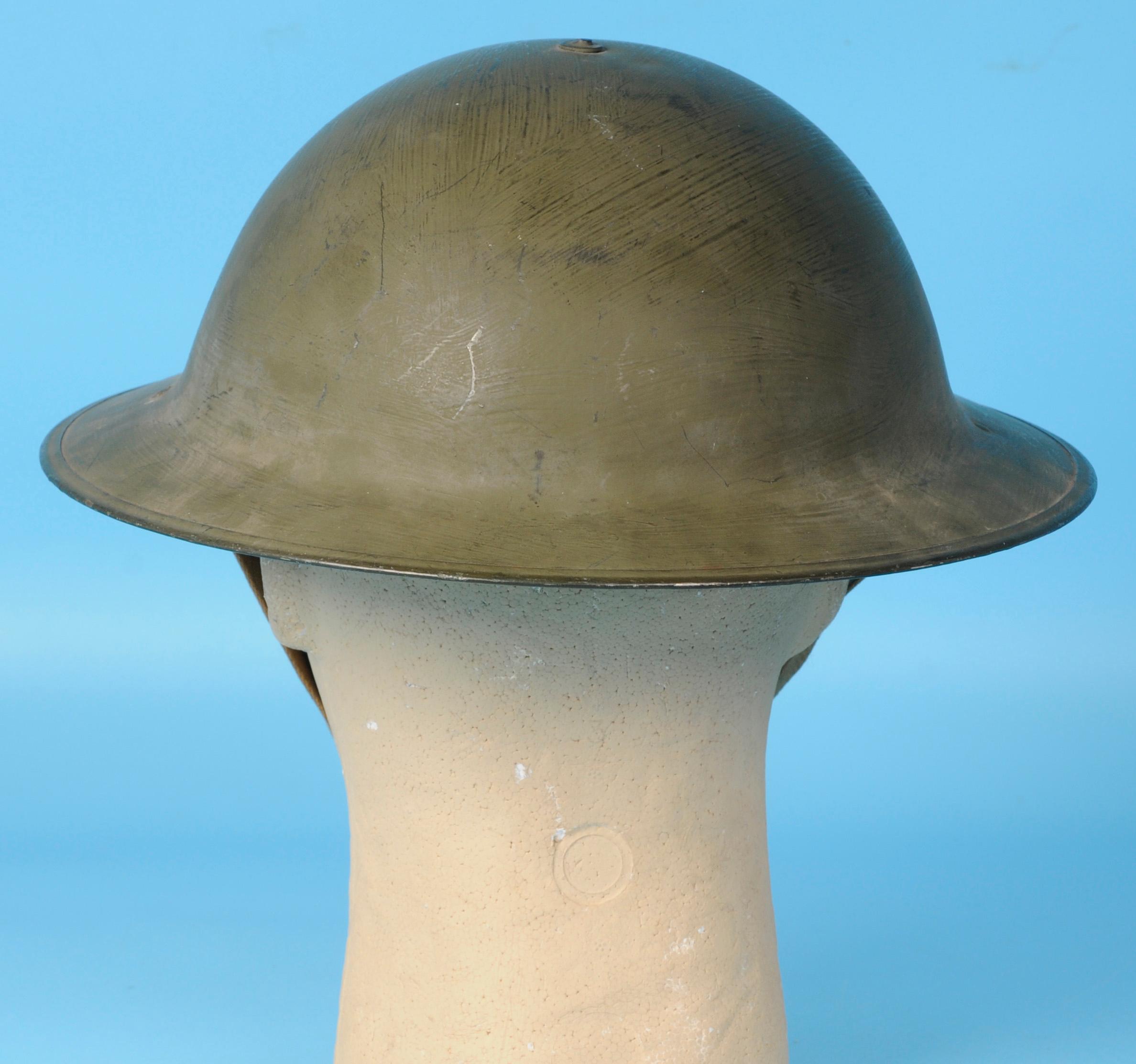 US Military WWI M1917 Doughboy Helmet (NJB)