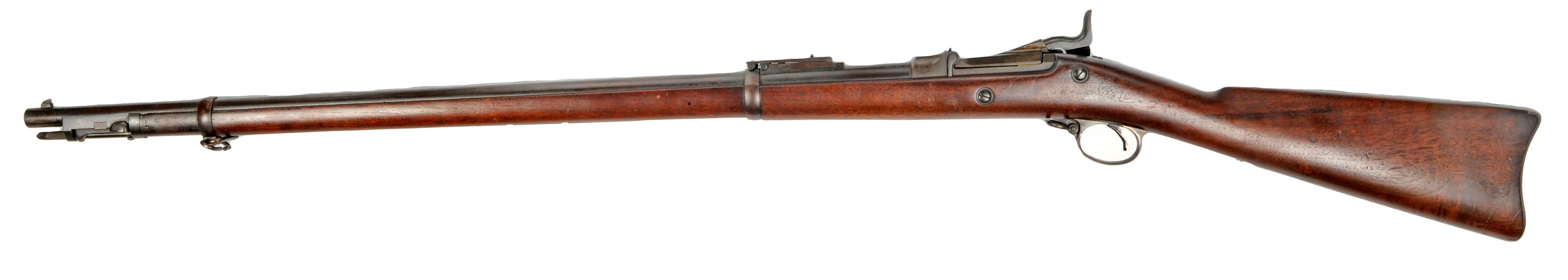 US Springfield Model 1884 / 1888 "Trapdoor" 45-70 Breach Loading Rifle, Antique, SN: 542886 (DJQ 1)