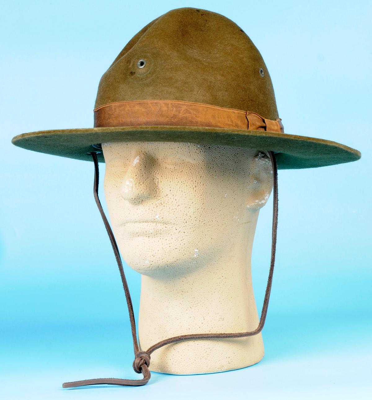 US Military WWII Campaign/Drill Instructor Hat (SJZ)