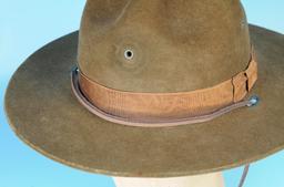US Military WWII Campaign/Drill Instructor Hat (SJZ)