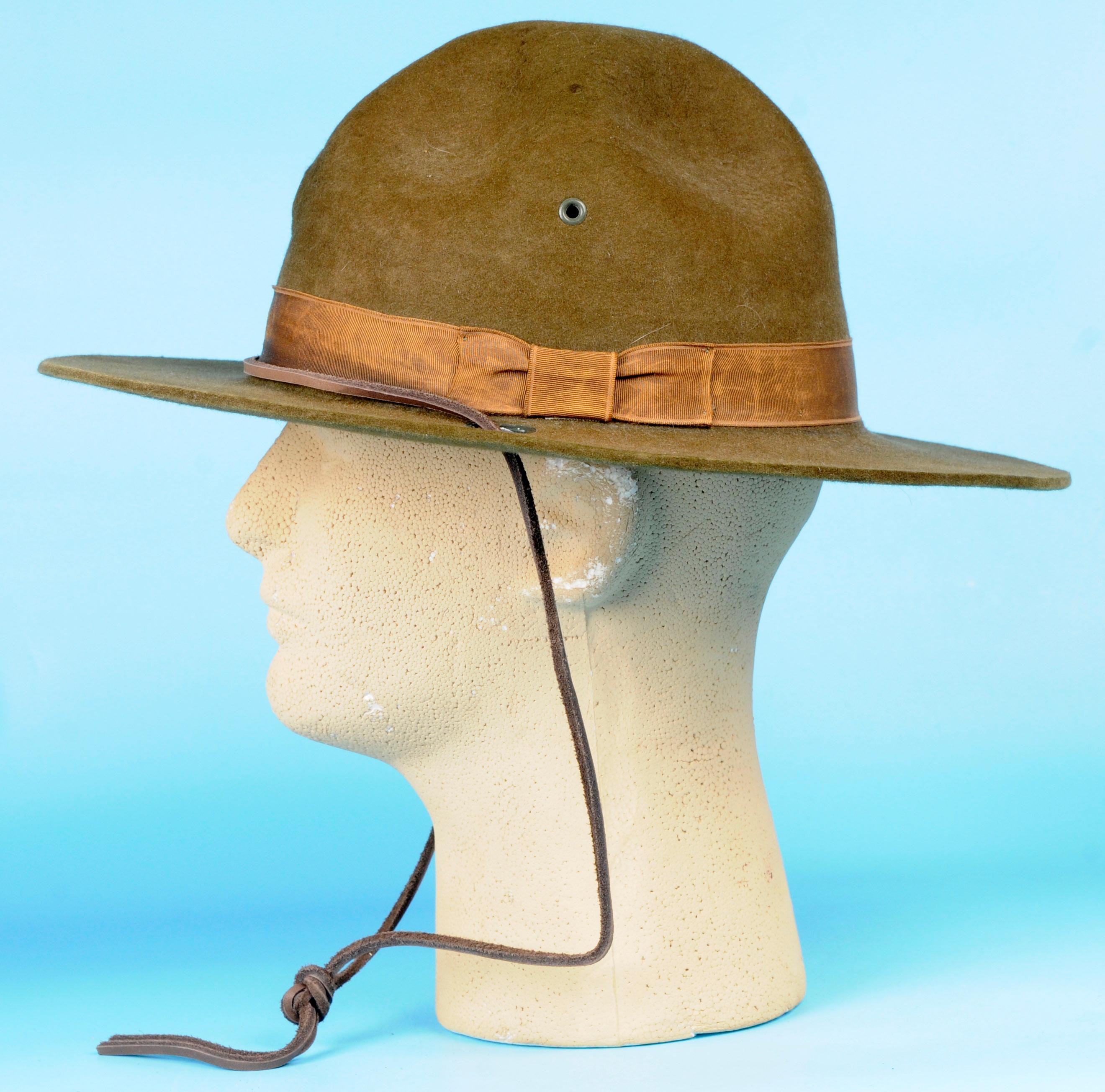 US Military WWII Campaign/Drill Instructor Hat (SJZ)