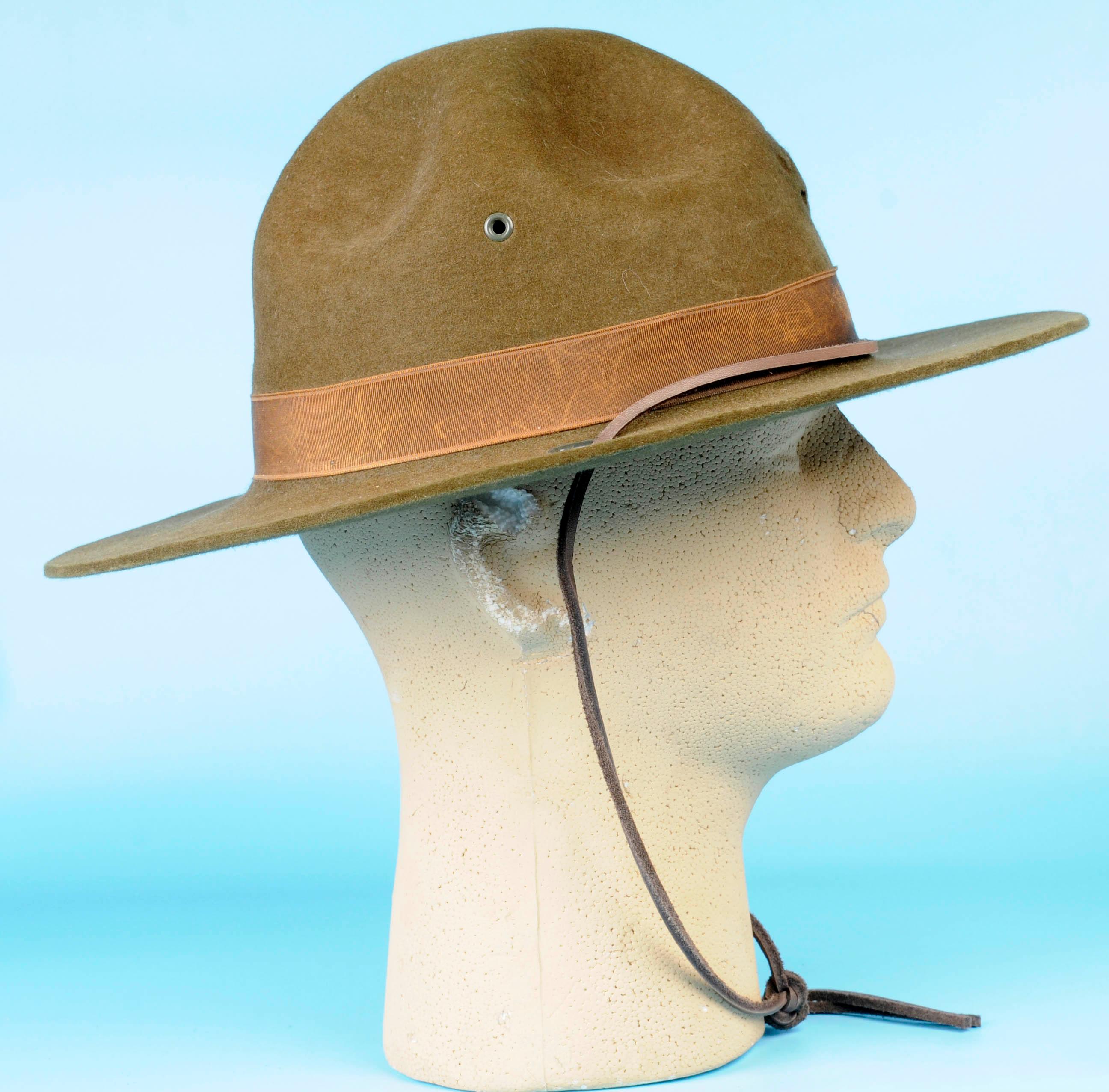 US Military WWII Campaign/Drill Instructor Hat (SJZ)