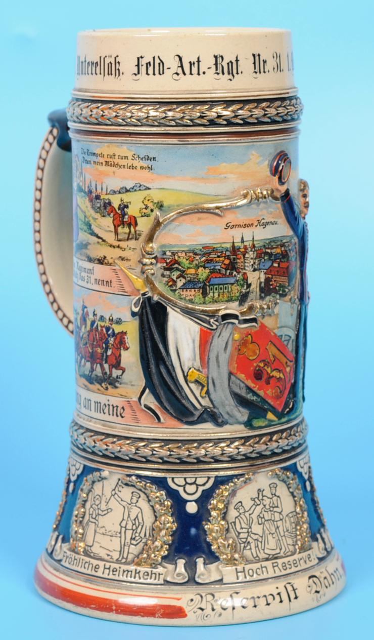 German Regimental Beer Stein  (MOS)