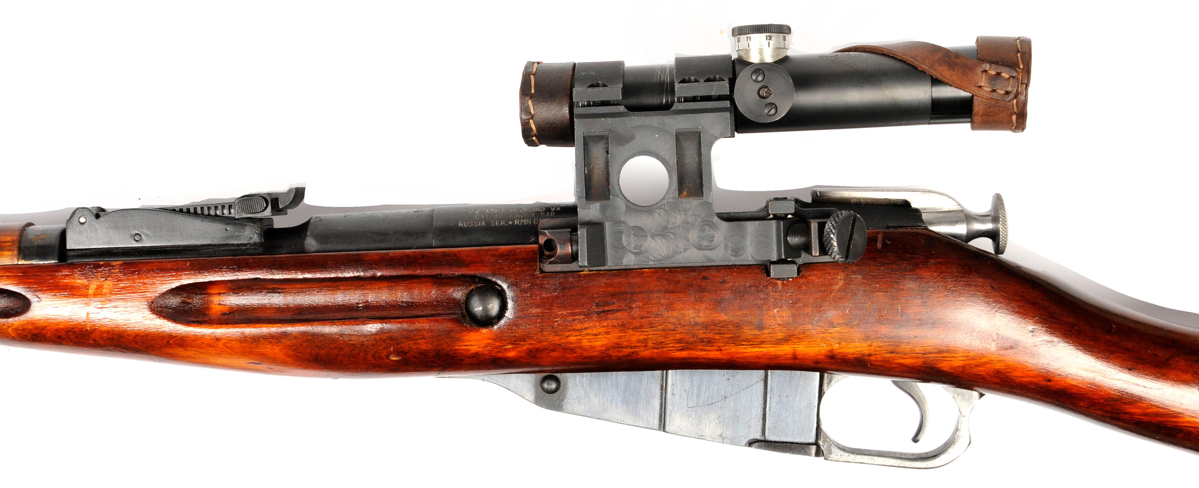 Soviet Military WWII 91/30 7.62x54rmm Bolt-Action Sniper Rifle - FFL # RMN099690/BO622 (OAJ 1)