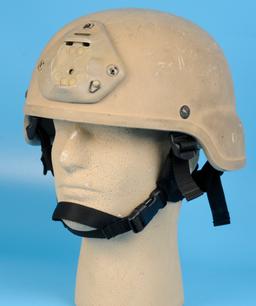 US Military MSA Kevlar Helmet Size Large With Night Vision Bracket (RS)