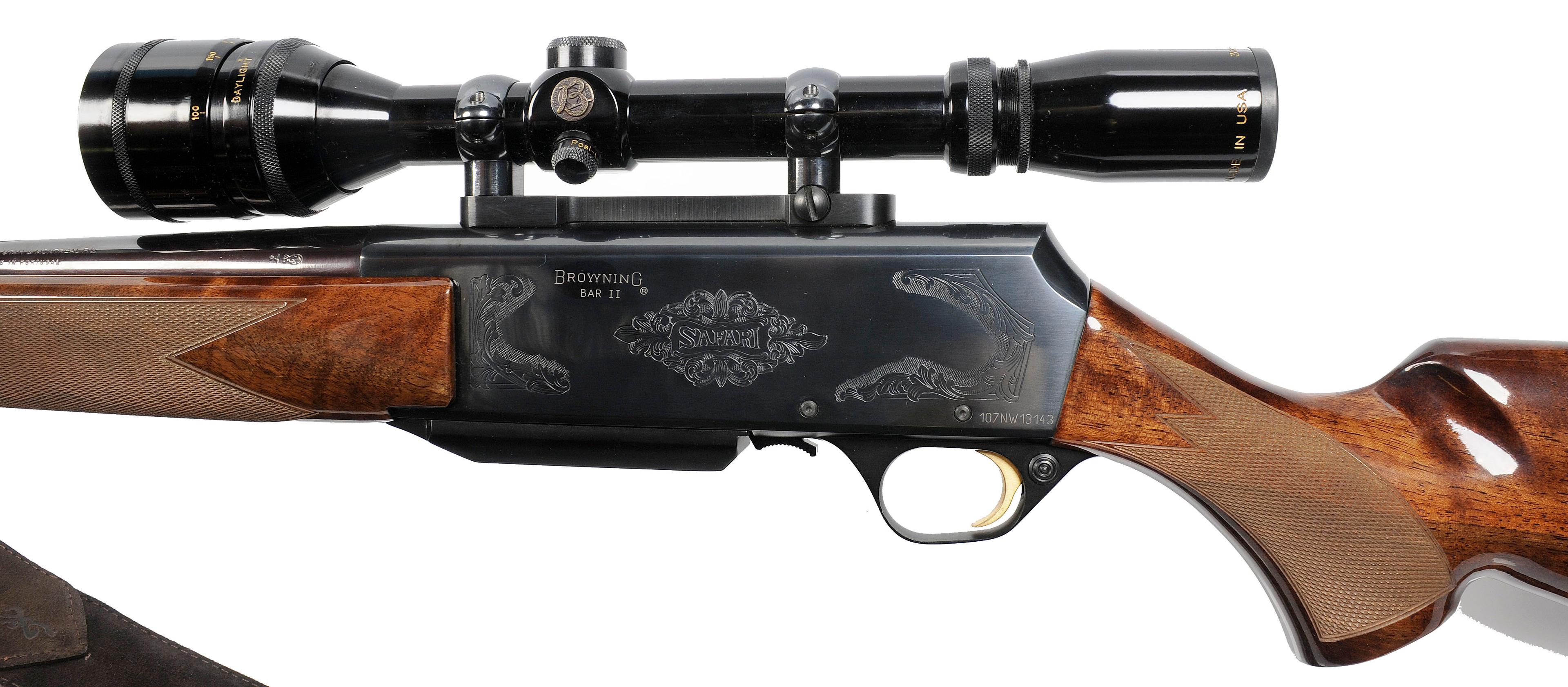 Browning BAR II Safari .300 Winchester Magnum Semi Automatic Rifle FFL Required 107NW13143 (PAG1)