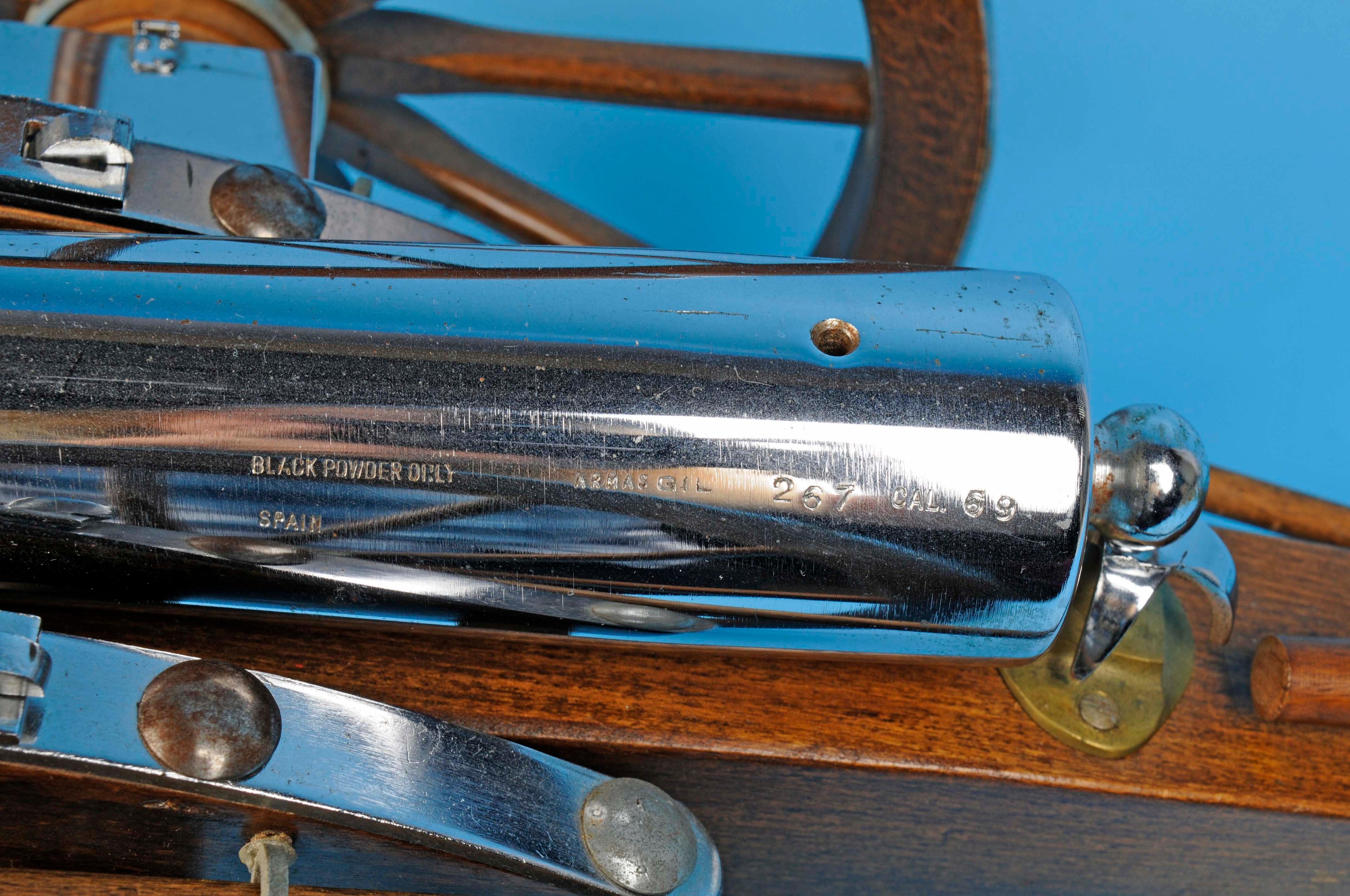 .69 caliber Black Powder Shootable Napolean Cannon Model (LCC)