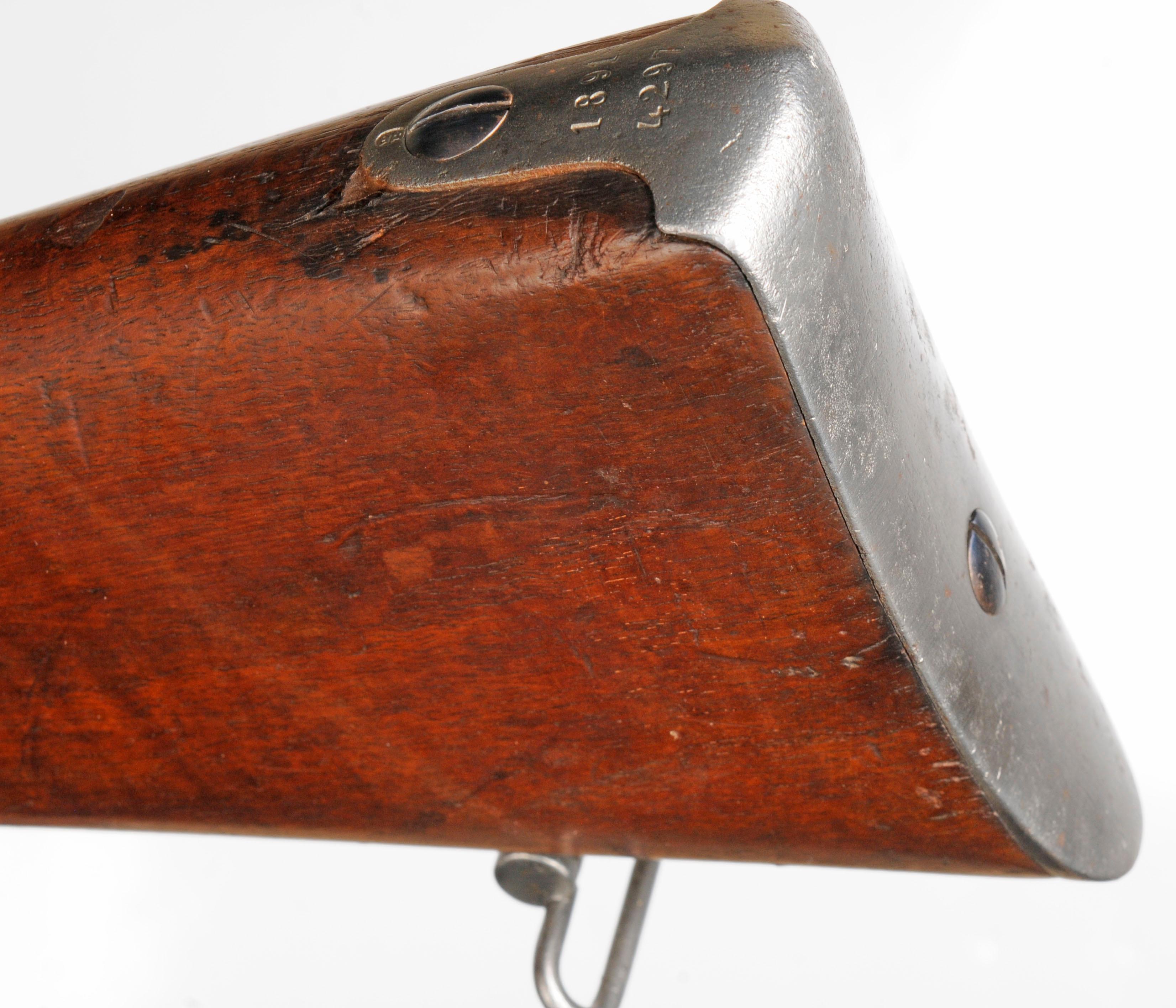 Dutch Beaumont-Vitali M-1888 Bolt Action 11 MM Rifle, Antique: 736 (A 1)