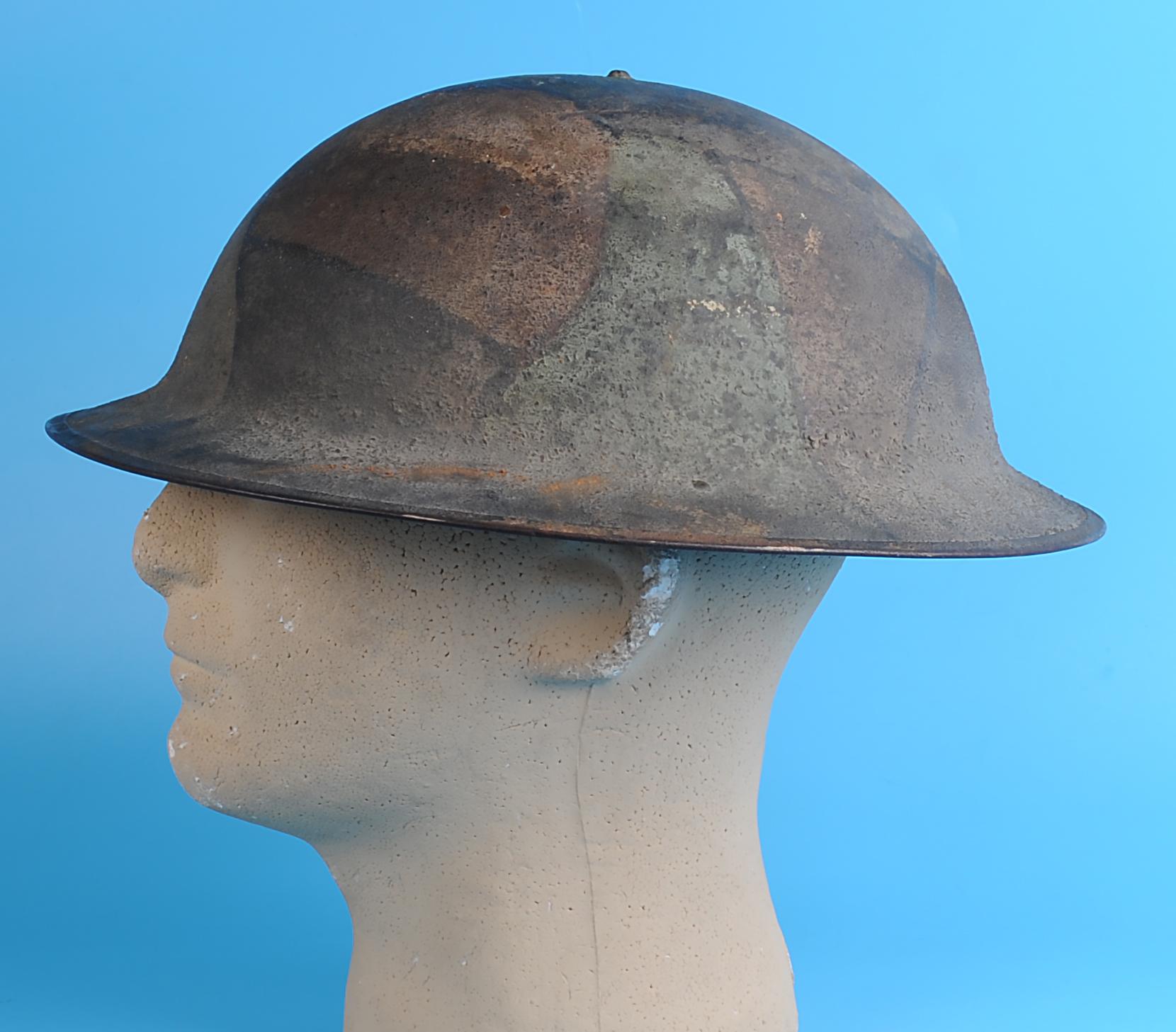 US Military World War I Issue M1917 Camo "Doughboy" Helmet (HRT)