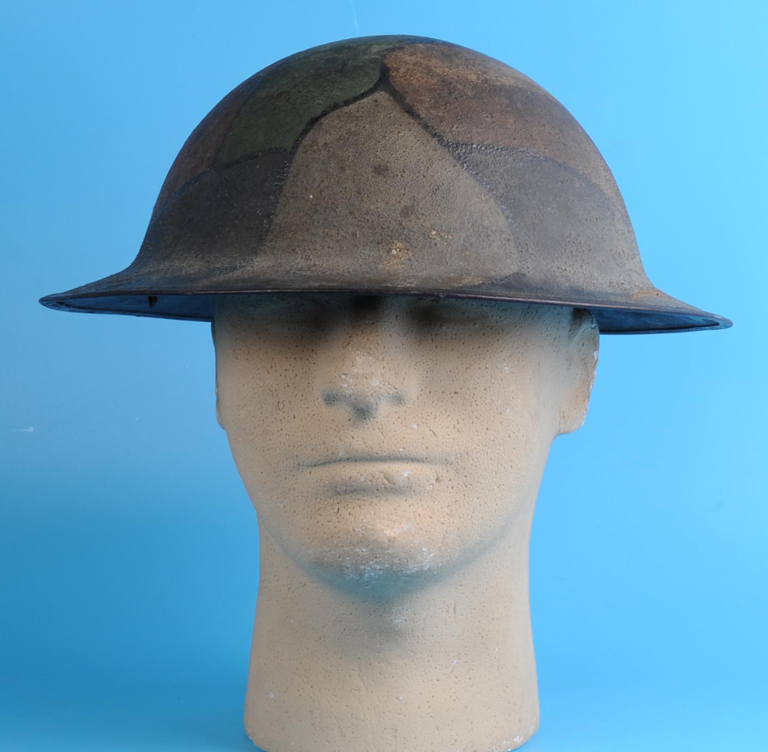 US Military World War I Issue M1917 Camo "Doughboy" Helmet (HRT)