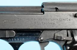 West German Walter P-38 8mm Semi-Automatic Pistol - FFL #)15478 (LRX 1)