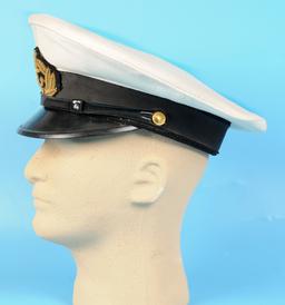 Soviet Transitional Merchant Marine Officer's Visor Hat (RS)