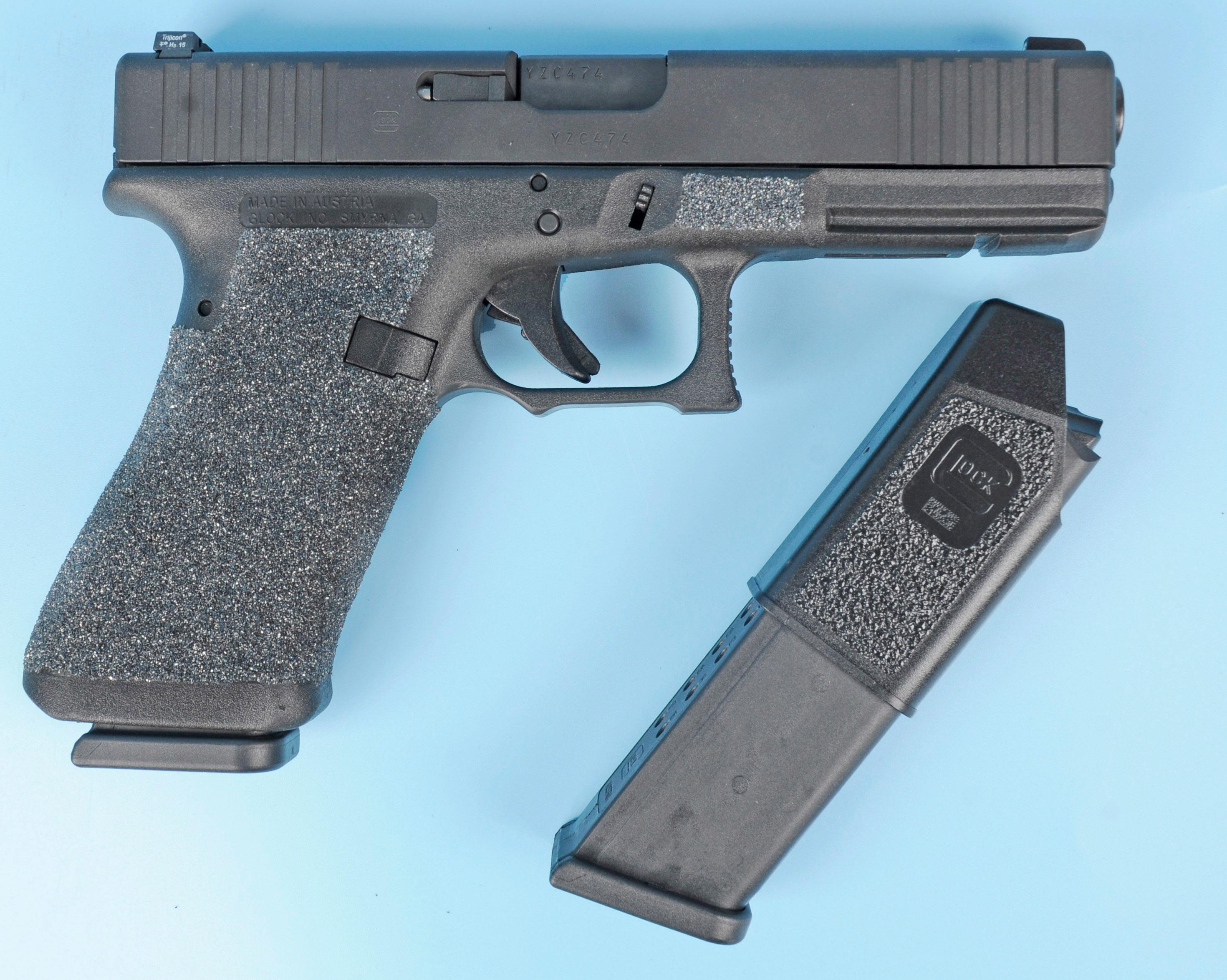 Dave Lauck Customized Glock 17 Gen 3 9mm Semi-Automatic Pistol - FFL # YCZ474 (ACE 1)