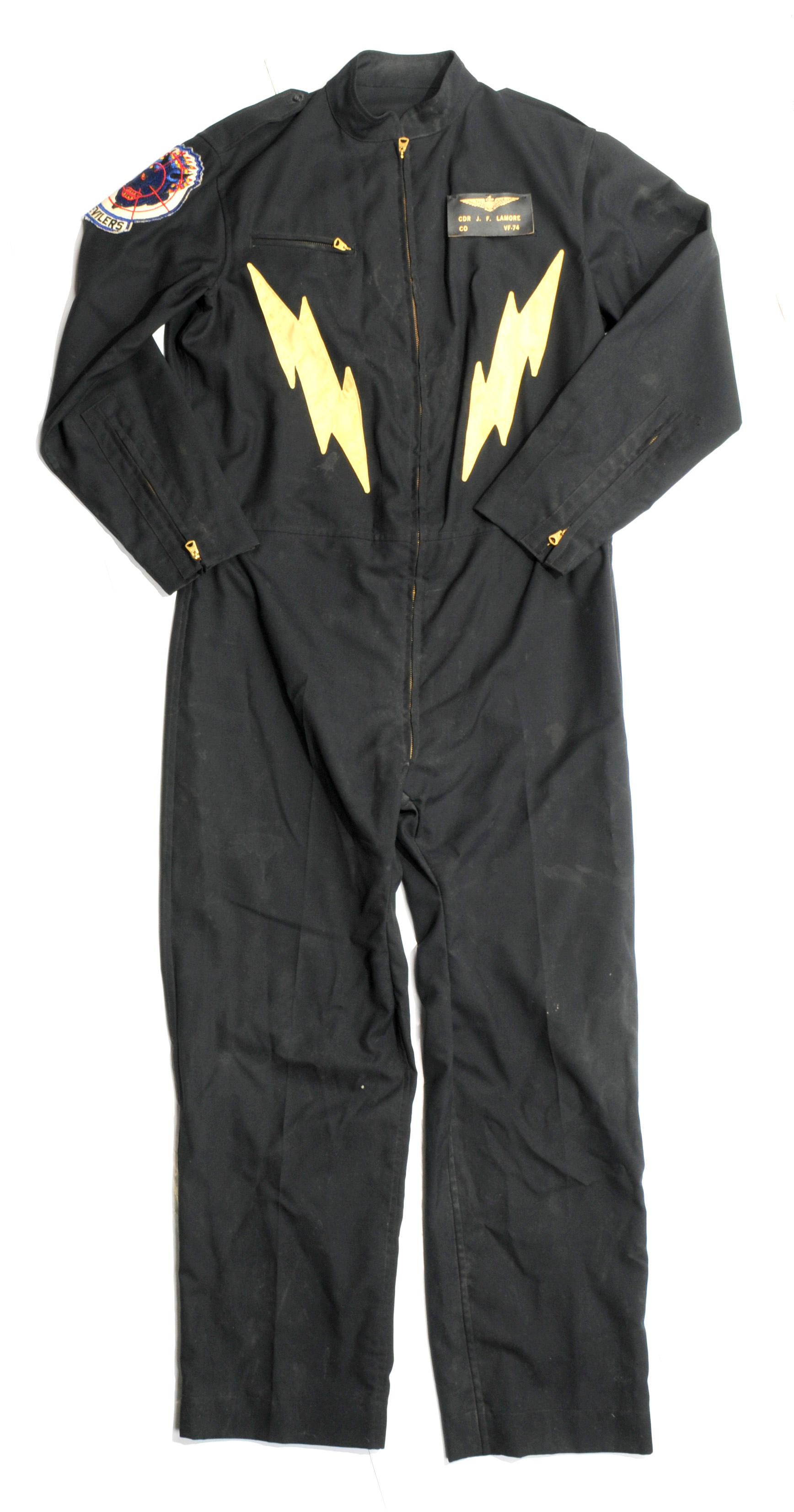 US Navy VF-74 Commanding Officer J.F. Lamore "Party" Flight Suit (LMJ)