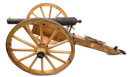 Replica Civil War Style Black Powder Shootable Cannon (JAS)