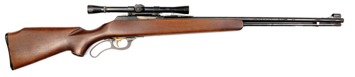 Marlin Model 57 Lever Action 22 Magnum Rifle with Weaver C6 Scope FFL: NSN (RAP1)