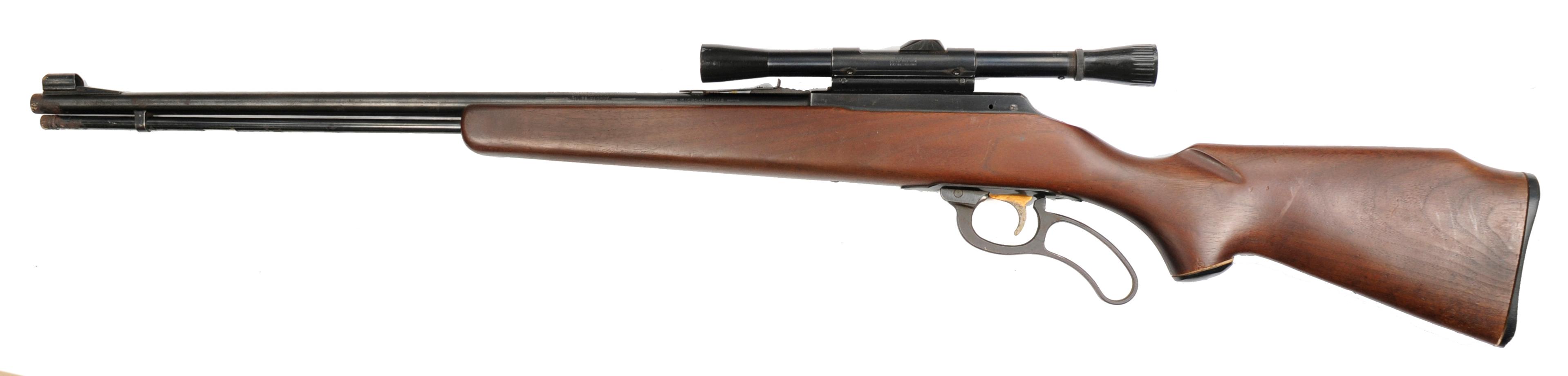 Marlin Model 57 Lever Action 22 Magnum Rifle with Weaver C6 Scope FFL: NSN (RAP1)