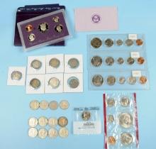 US and Herman Coin Lot - Proof Sets and Silver Marks (RBH)