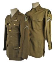 US Army WWII 1st Army Uniform Grouping (KDW)