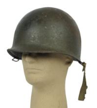 US Military World War II Front Seam M1 Helmet with Liner (SWM)