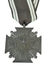German NSDAP WWII era 10 Year Service Medal (EDN)