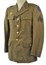 US Army Air Force WWII issue Enlisted Uniform Coat (KDW)