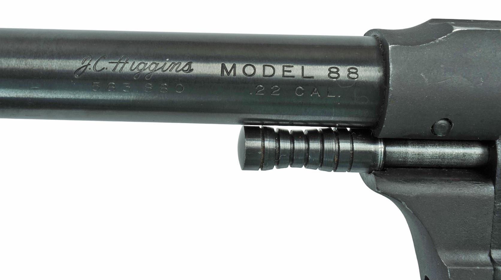 J.C Higgins Model 88 22LR Double-action Revolver FFL Required: 624272  (LCJ1)