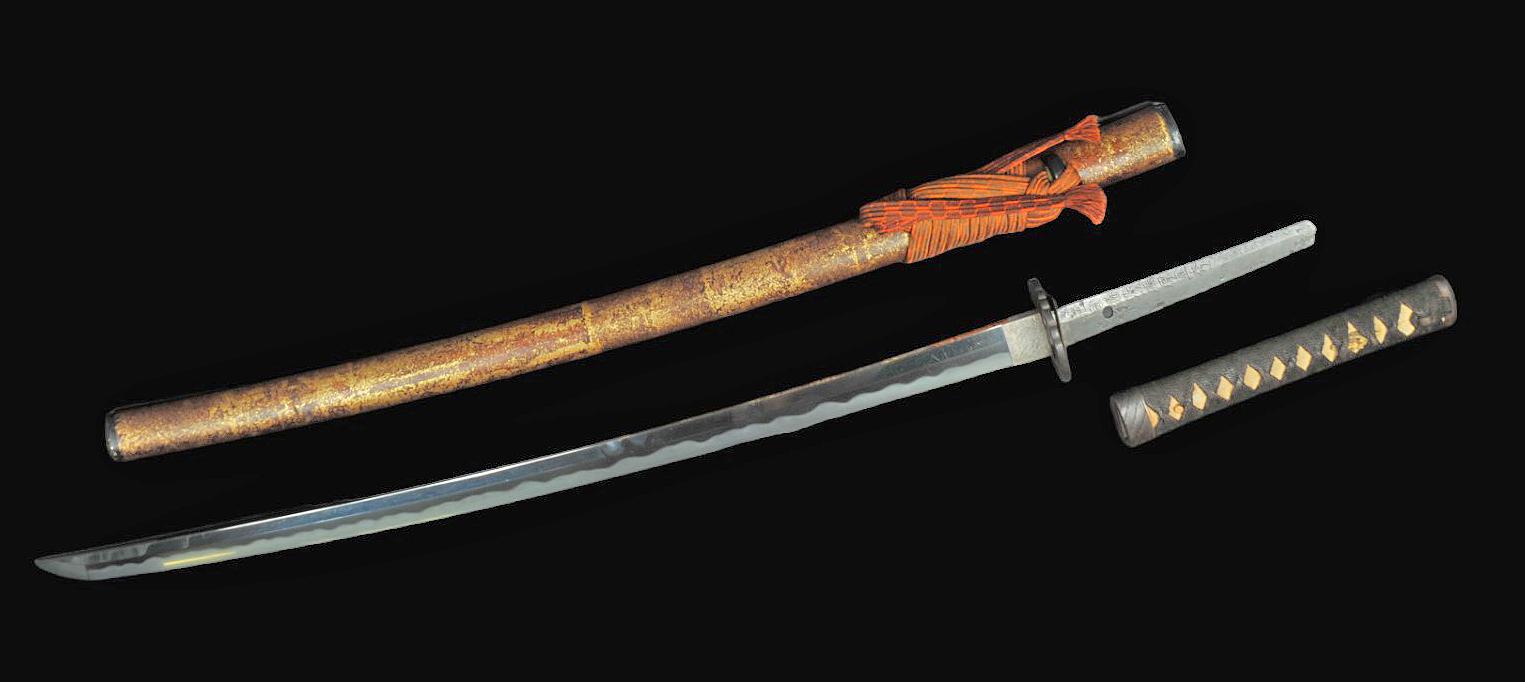 Very Fine Imperial Japanese Katana Double-Signature Samurai Sword (MGX)