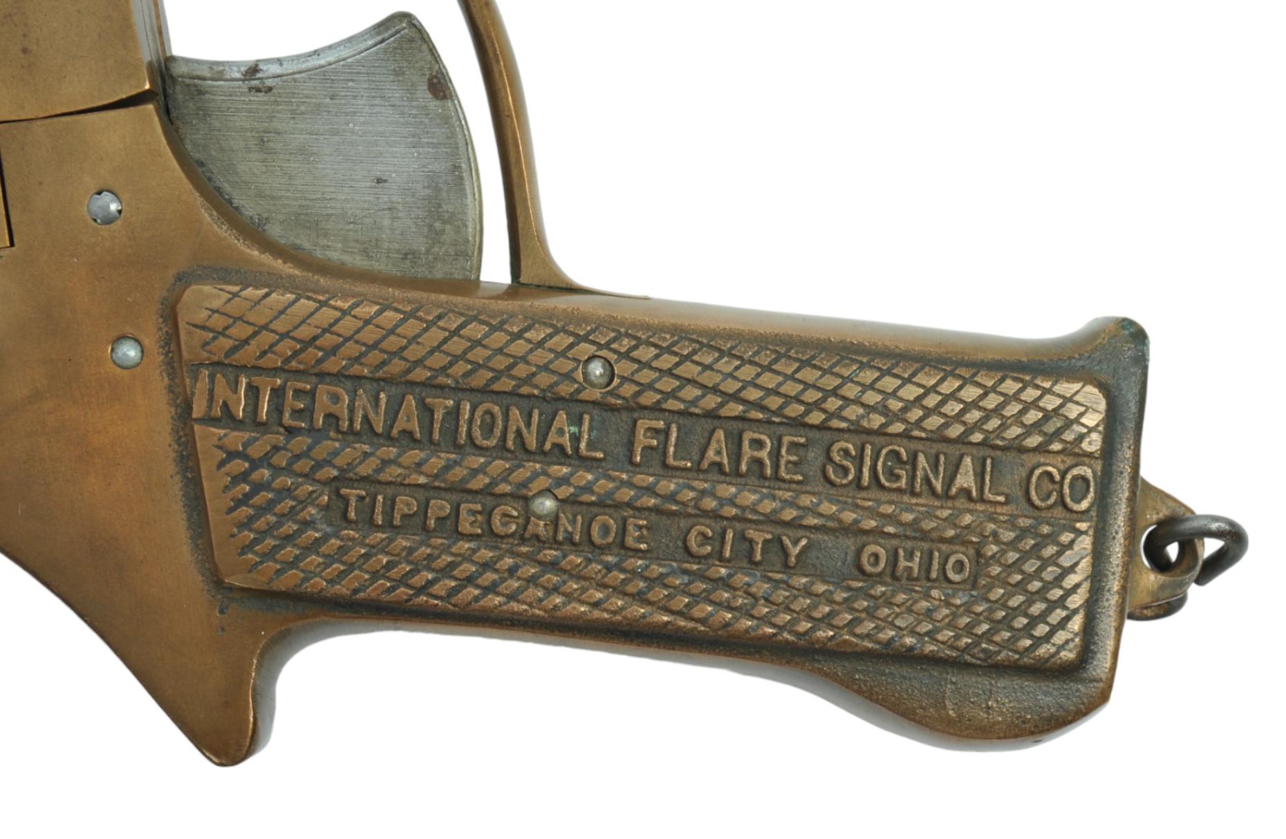 US Military WWII International Signal Flare Company Flare Gun (MOS1)