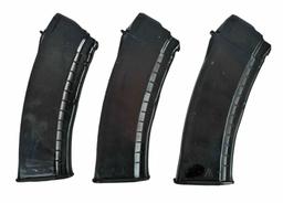 Soviet Russian AK74 5.45x39 30 Round Plum Polymer Magazines Lot of 3 (WHD)