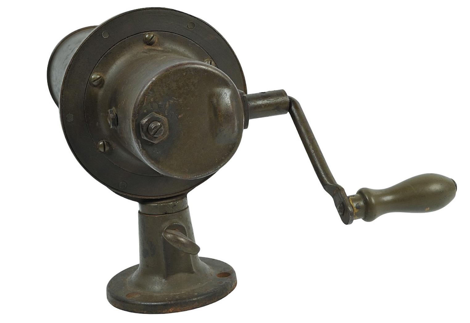 RARE US Military WWI era Gas Attack/Air Raid Siren (MGX)