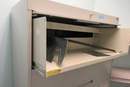 FIVE DRAWER LATERAL FILE