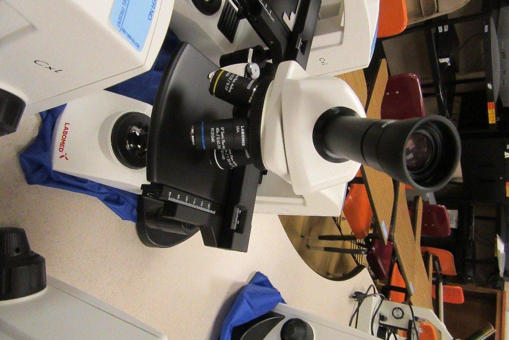 LOT OF 5 LABOMED CXL MICROSCOPES