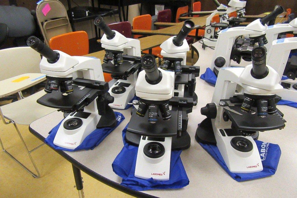 LOT OF 5 LABOMED CXL MICROSCOPES