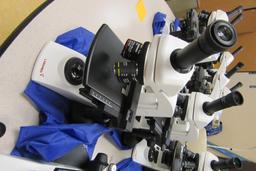 LOT OF 5 LABOMED CXL MICROSCOPES