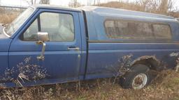 1994 Ford F 250 4X4. SNOW PLOW AND SALT SPREADER INCLUDED. 59792 MILES. Vin #  2FTHF26H5RCA38999.