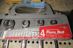 CRAFTSMAN METRIC AND STANDARD FLARE NUT WRENCH SETS