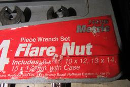 CRAFTSMAN METRIC AND STANDARD FLARE NUT WRENCH SETS