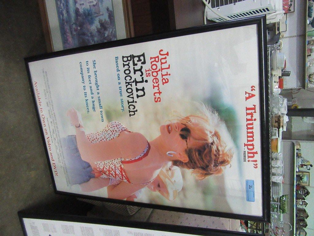 ERIN BROCKOVICH FRAMED POSTER