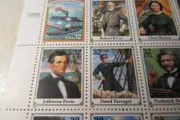 (120) $0.32 STAMPS AND ONE SHEET OF $0.13 STAMPS