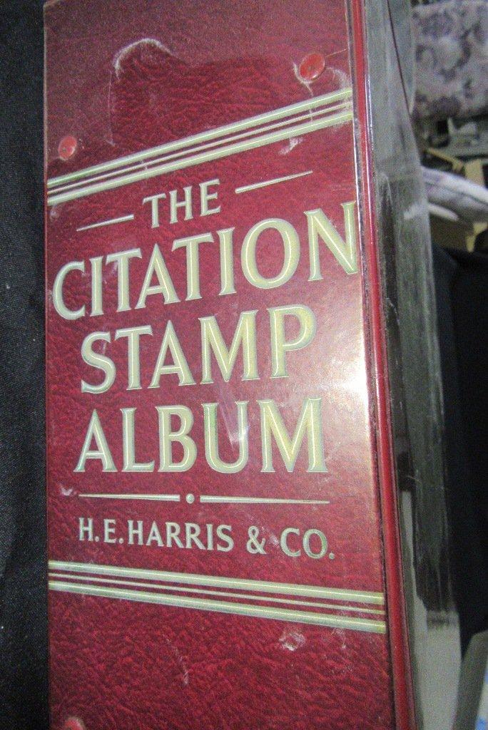 CITATION STAMP ALBUM WORLD'S LARGEST CAPACITY VOLUME