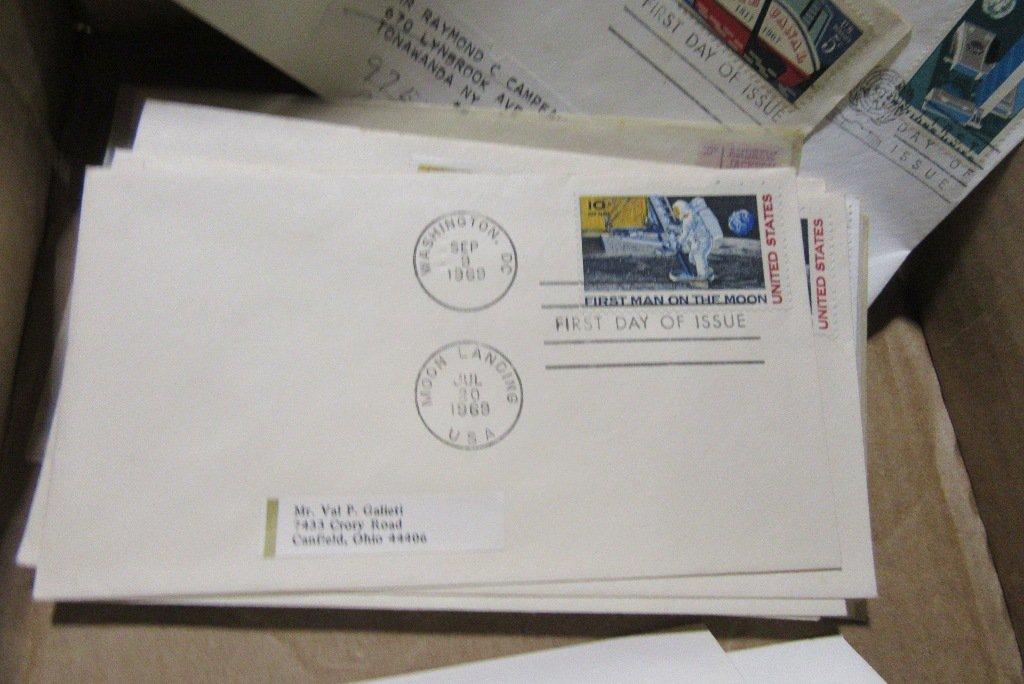 FIRST DAY ISSUE ENVELOPES WITH ADDRESSES