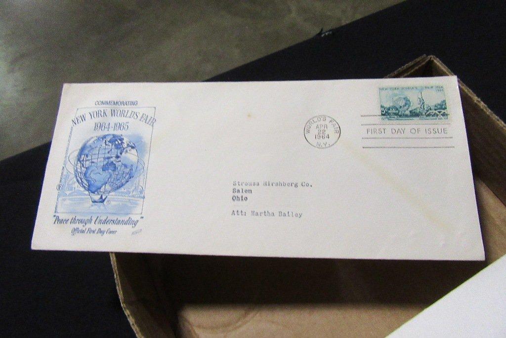 FIRST DAY ISSUE ENVELOPES WITH ADDRESSES