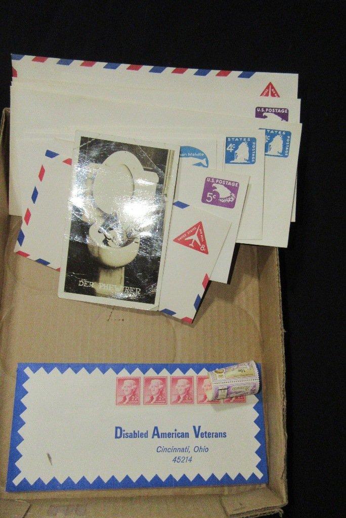 ASSORTED STAMPED ENVELOPES