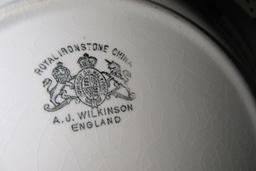 A.J. WILKINSON MADE IN ENGLAND ROYAL IRONSTONE CHINA MADE IN ENGLAND TEA LE
