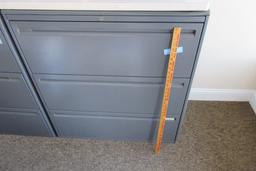 THREE DRAWER LATERAL FILE CABINET