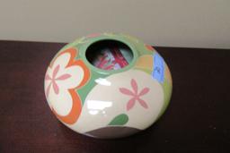 CERAMIC DECORATIVE BOWL