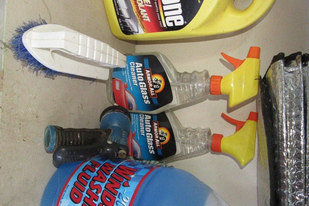 AUTO GLASS CLEANER, ANTIFREEZE, AND ETC