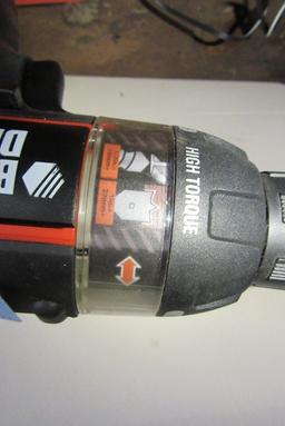 BLACK & DECKER 12 VOLT DRILL