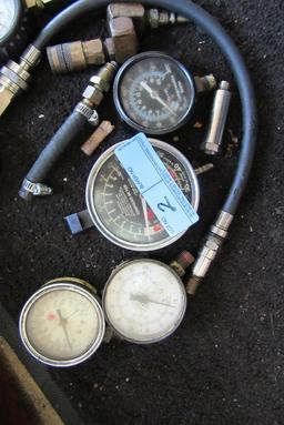 COMPRESSION TESTER AND OTHER GAUGES